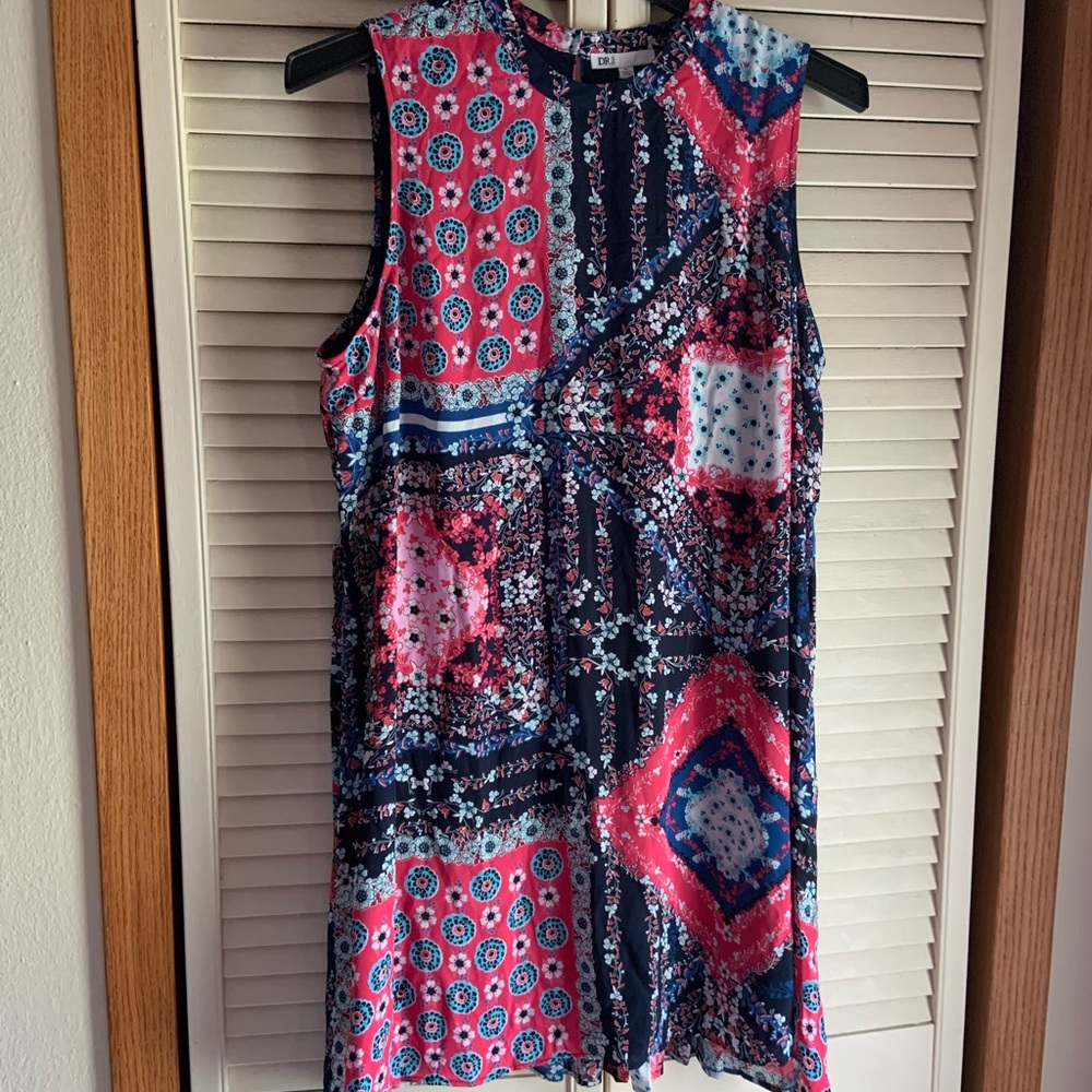 XL pretty patchwork DR2 Dress (Daniel Rainn)